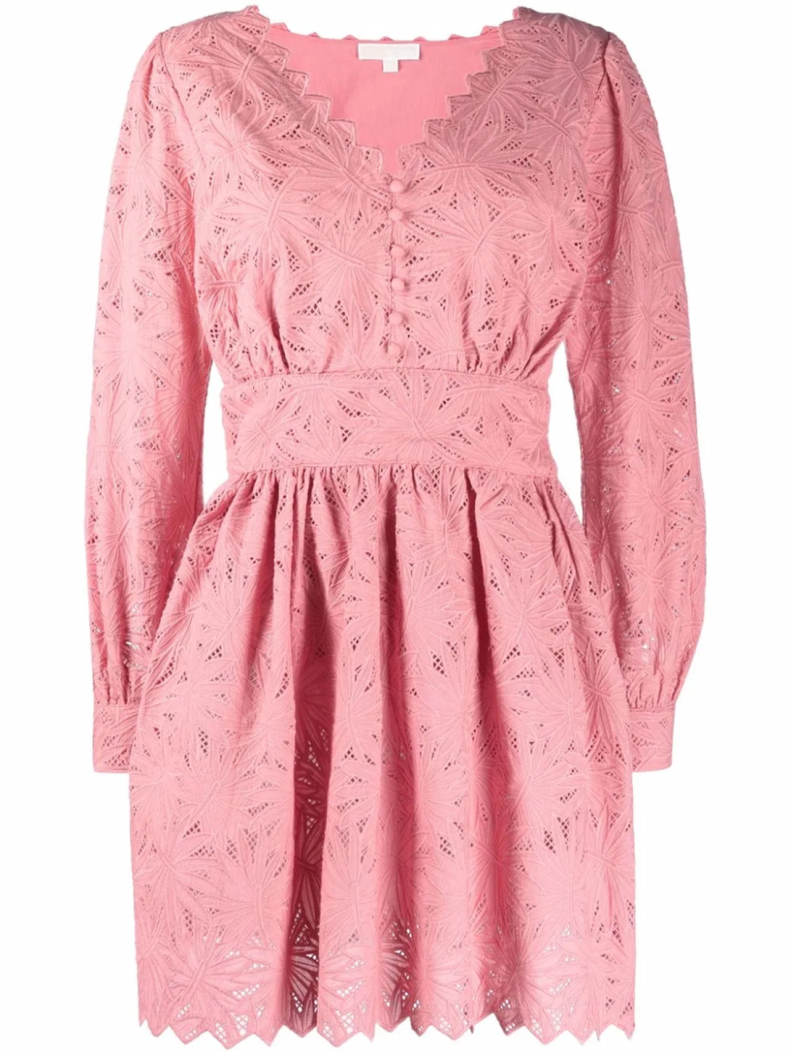 Michael Michael Kors платье с фестонами и вышивкой, розовый
Michael Michael Kors платье с фестонами и вышивкой, розовый