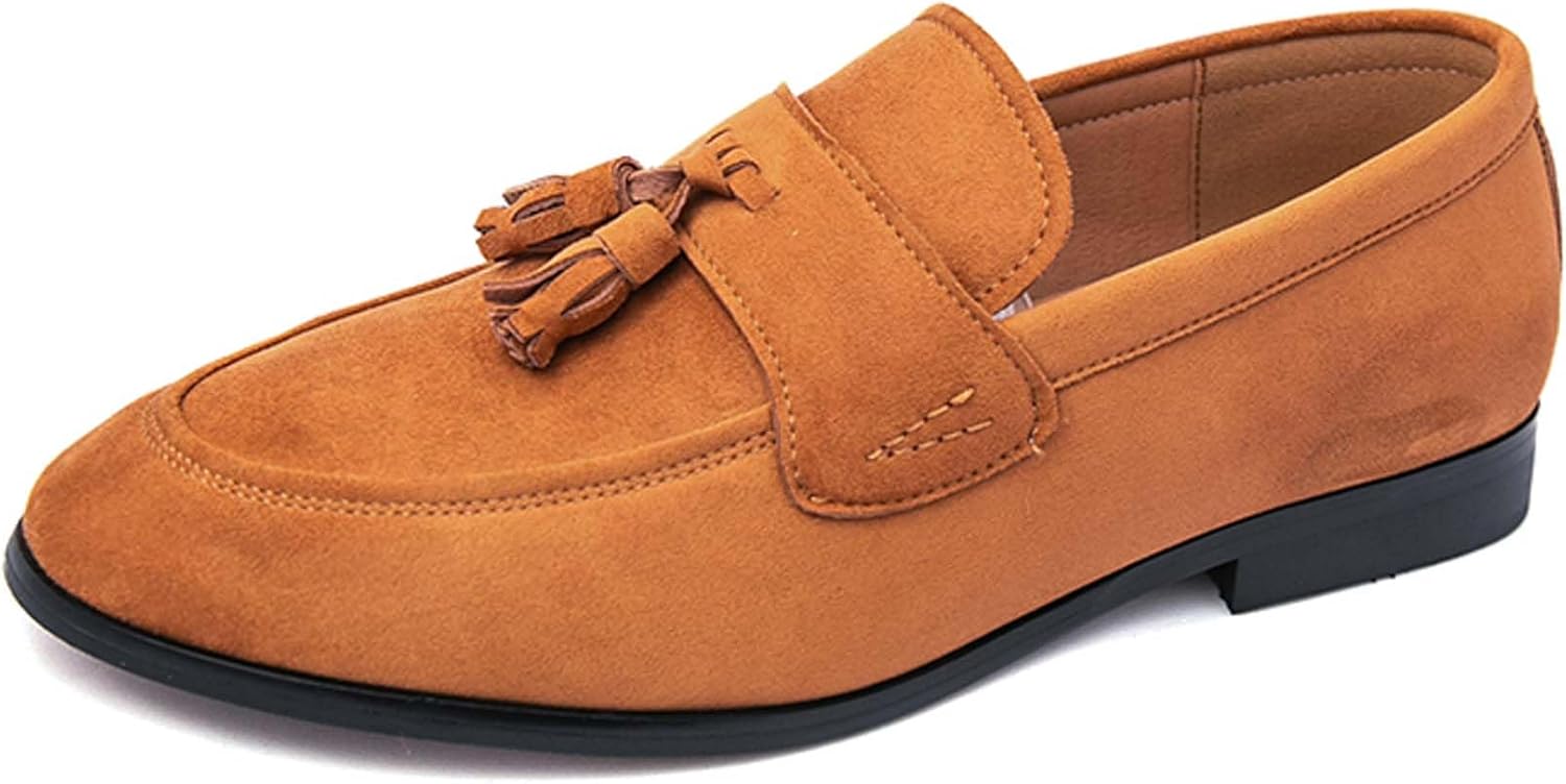 Мужские лоферы с заостренным носком с модными кисточками, деловые туфли для офиса, встреч, свадьб, формальные кожаные туфли, дышащие и удобные Generic, желтый
Мужские лоферы с заостренным носком с модными кисточками, деловые туфли для офиса, встреч, свадьб, формальные кожаные туфли, дышащие и удобные Generic, желтый