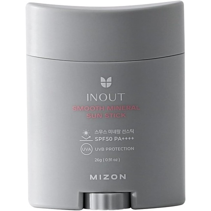 Inout Smooth Mineral Sun Stick SPF50 PA++++ 26 г Корейский уход за кожей Mizon
Inout Smooth Mineral Sun Stick SPF50 PA++++ 26 г Корейский уход за кожей Mizon