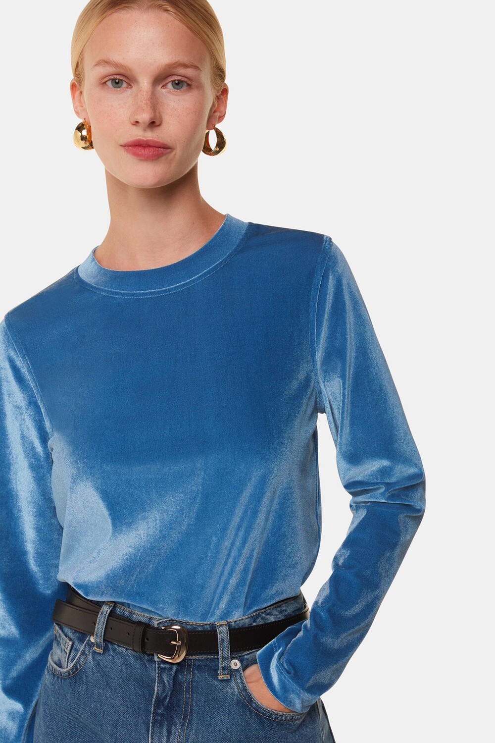 Оливия топ Whistles, синий
Оливия топ Whistles, синий