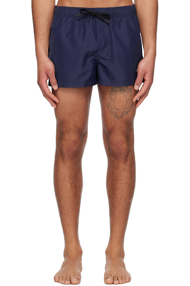 Вышитые плавки с медузой Versace Underwear, синий
Вышитые плавки с медузой Versace Underwear, синий