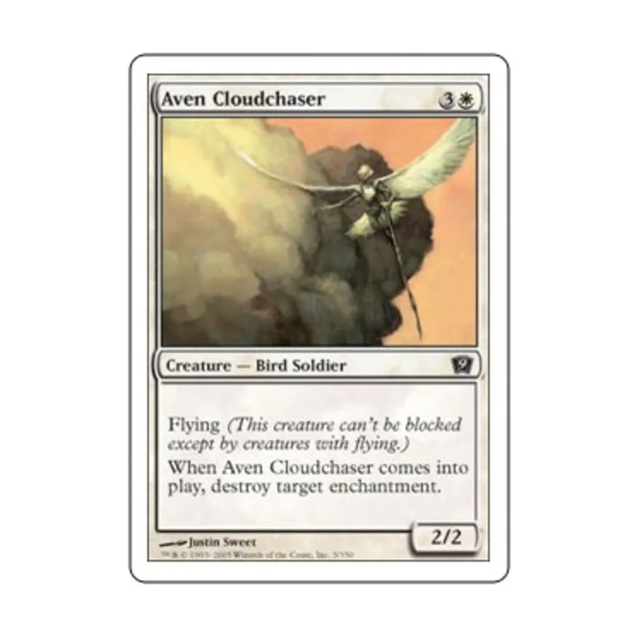 CCG Авен Cloudchaser (К), MTG - 9th Edition
CCG Авен Cloudchaser (К), MTG - 9th Edition