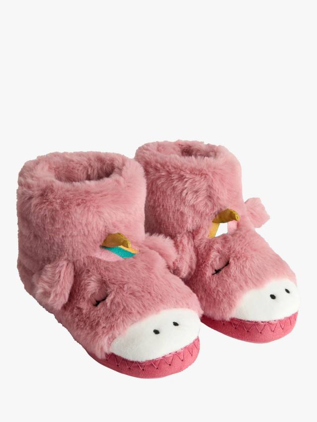 Детские плюшевые сапожки с единорогом JoJo Maman Bébé, Pink
Детские плюшевые сапожки с единорогом JoJo Maman Bébé, Pink