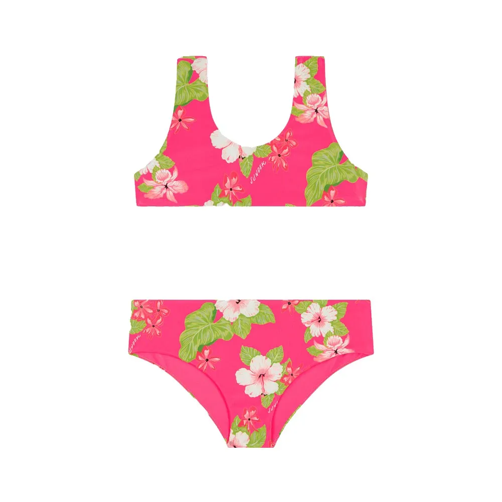 Мини бикини Sundek Dreamy с гавайским принтом, розовый
Мини бикини Sundek Dreamy с гавайским принтом, розовый