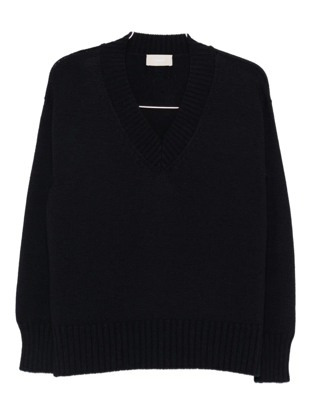 Шерстяной свитер с V-образным вырезом Drumohr, синий
Шерстяной свитер с V-образным вырезом Drumohr, синий