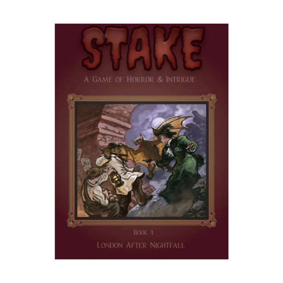Stakes #1 - Lundon After Nightfall, Role Playing Games (Leo Winstead), мягкая обложка
Stakes #1 - Lundon After Nightfall, Role Playing Games (Leo Winstead), мягкая обложка