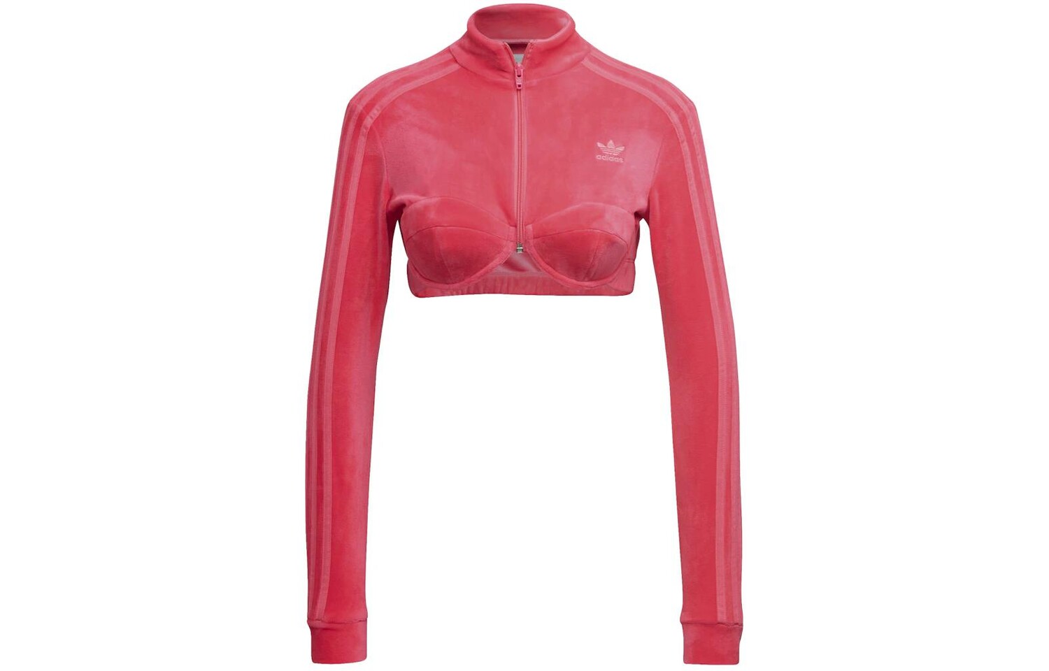 Укороченная толстовка Adidas, красный
Укороченная толстовка Adidas, красный