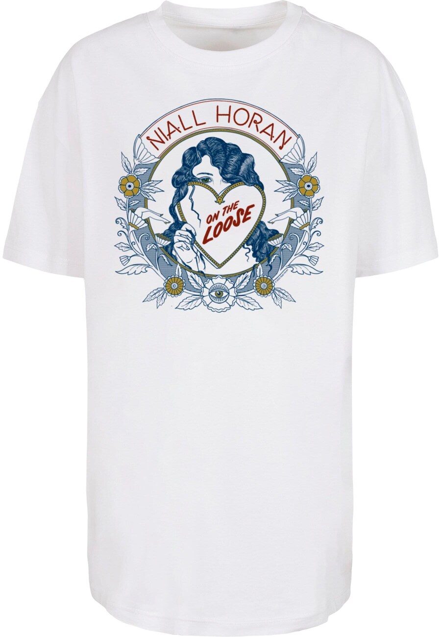 Рубашка большого размера Merchcode Niall Horan - On The Loose Out Of The Square, белый
Рубашка большого размера Merchcode Niall Horan - On The Loose Out Of The Square, белый