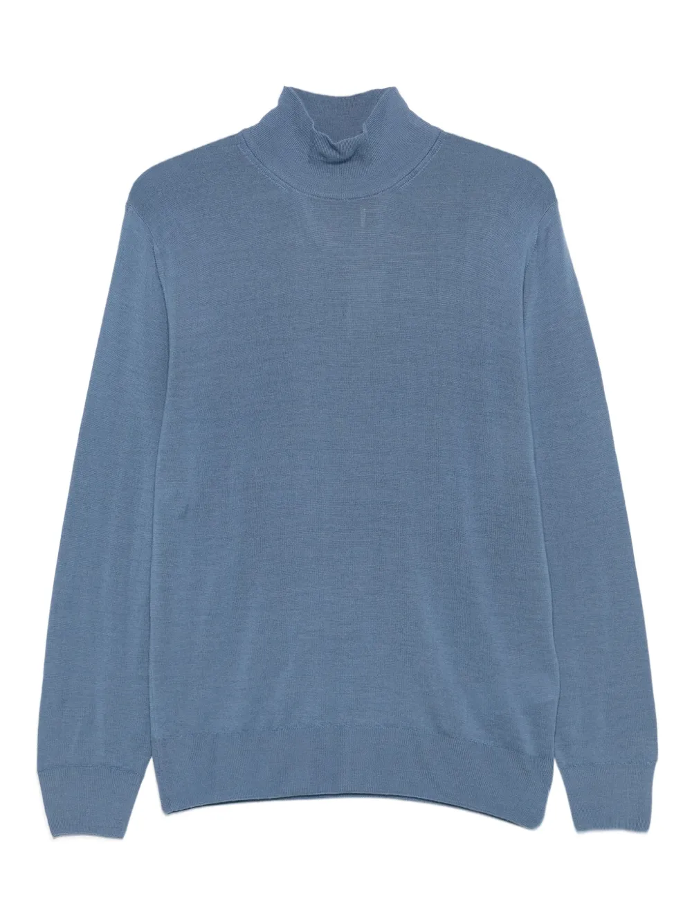 Шерстяной свитер с высоким воротом Canali, синий
Шерстяной свитер с высоким воротом Canali, синий