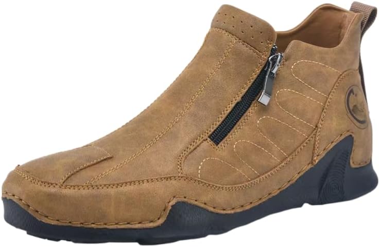 Мужские повседневные спортивные мокасины с мягкой подошвой, дышащей подкладкой и средней высотой голенища с круглым носком - идеальный выбор для деловых мужчин Hchctry, коричневый
Мужские повседневные спортивные мокасины с мягкой подошвой, дышащей подкладкой и средней высотой голенища с круглым носком - идеальный выбор для деловых мужчин Hchctry, коричневый