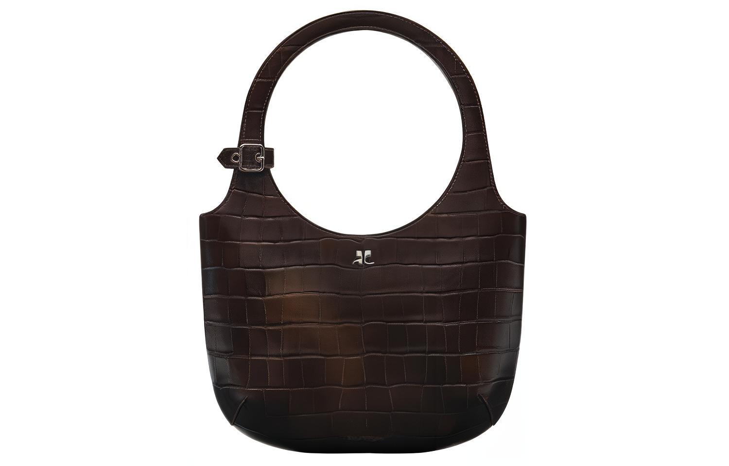 COURREGES Коричневая женская сумка из телячьей кожи
COURREGES Коричневая женская сумка из телячьей кожи