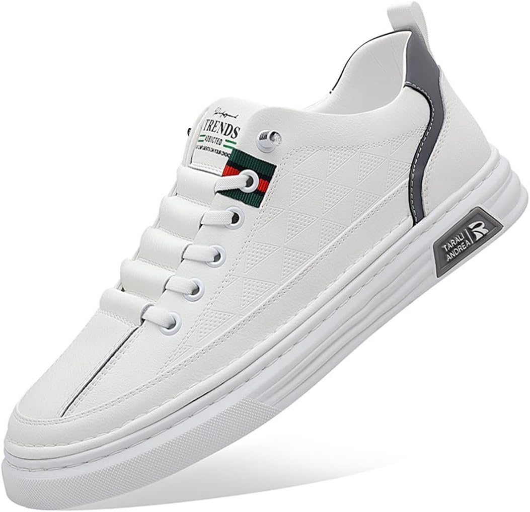 Мужские низкие кожаные кроссовки SWZEC, белый
Мужские низкие кожаные кроссовки SWZEC, белый