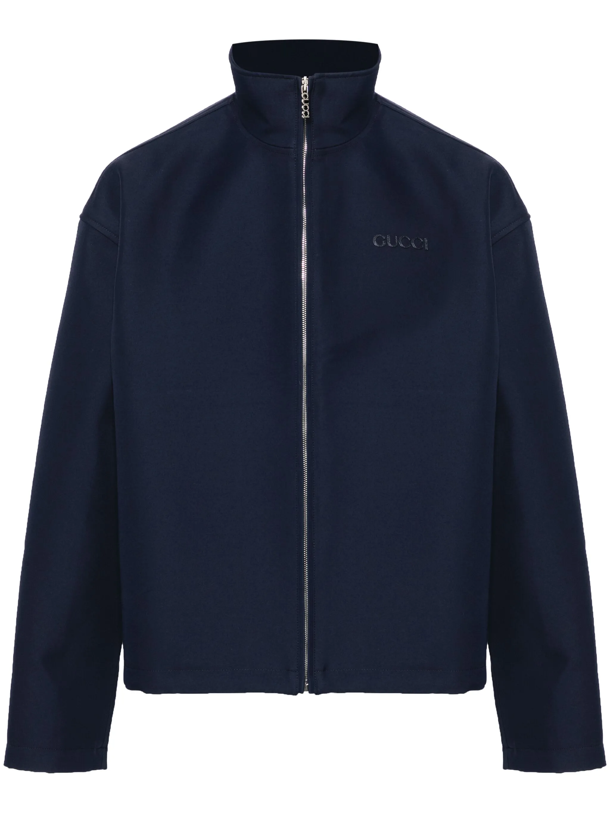 Куртка с вышитым логотипом Gucci, синий
Куртка с вышитым логотипом Gucci, синий