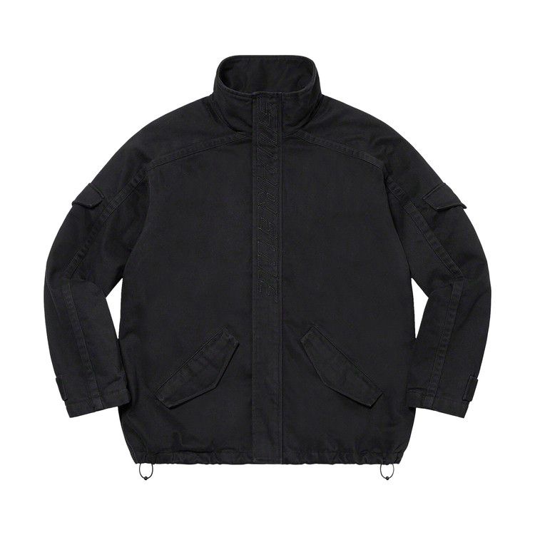 Куртка Supreme Brushed Twill Zip Jacket, Black
Куртка Supreme Brushed Twill Zip Jacket, Black