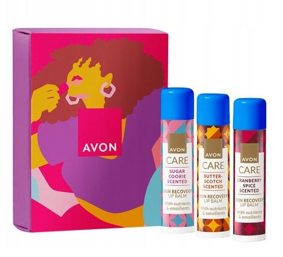 Avon, Набор питательных бальзамов для губ, 3 шт.
Avon, Набор питательных бальзамов для губ, 3 шт.