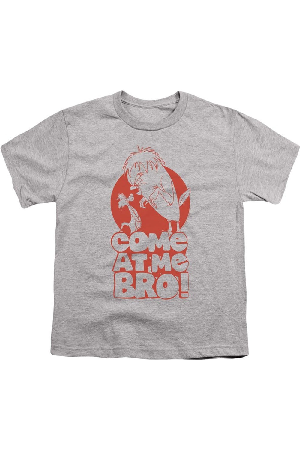 Футболка Looney Tunes Come At Me с коротким рукавом для детей Gildan, Athletic Heather
Футболка Looney Tunes Come At Me с коротким рукавом для детей Gildan, Athletic Heather