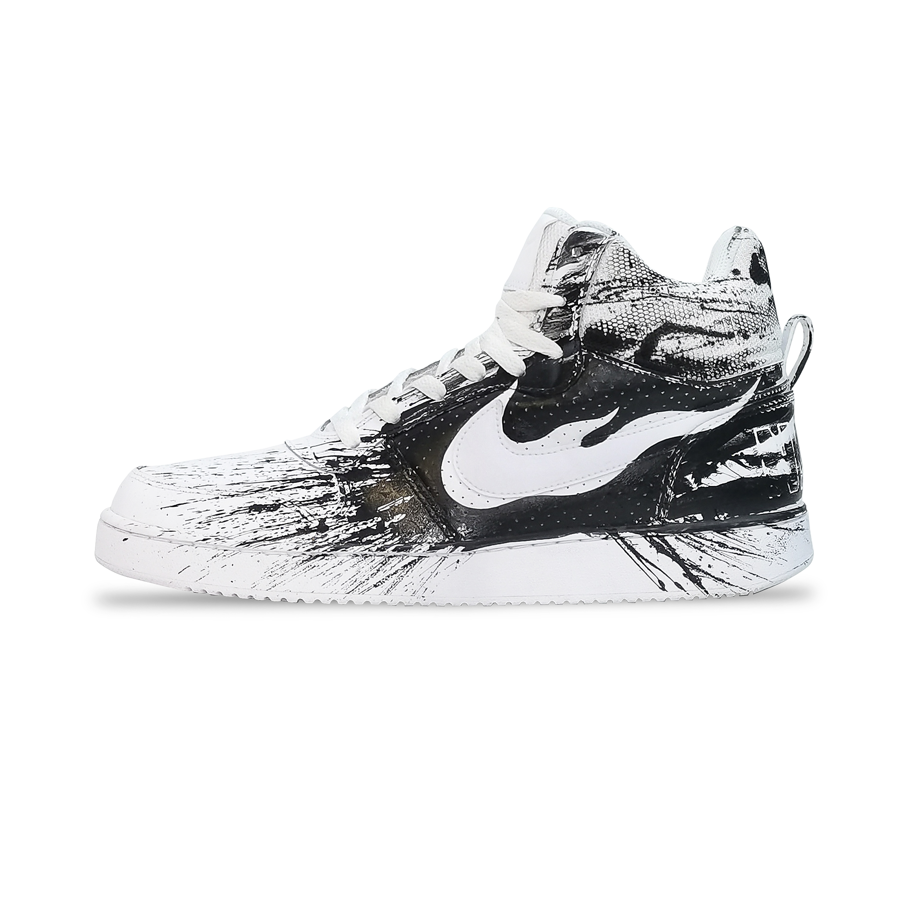Nike Кроссовки Court Borough Mid top Skateboard мужские черно-белые
Nike Кроссовки Court Borough Mid top Skateboard мужские черно-белые