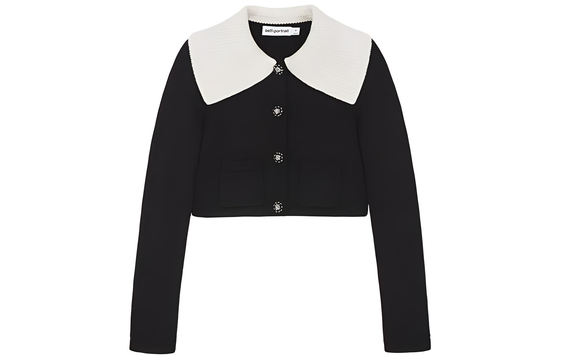 Селфи Обрезанный Вязаный Кардиган Self-portrait, Классический Черный
Селфи Обрезанный Вязаный Кардиган Self-portrait, Классический Черный