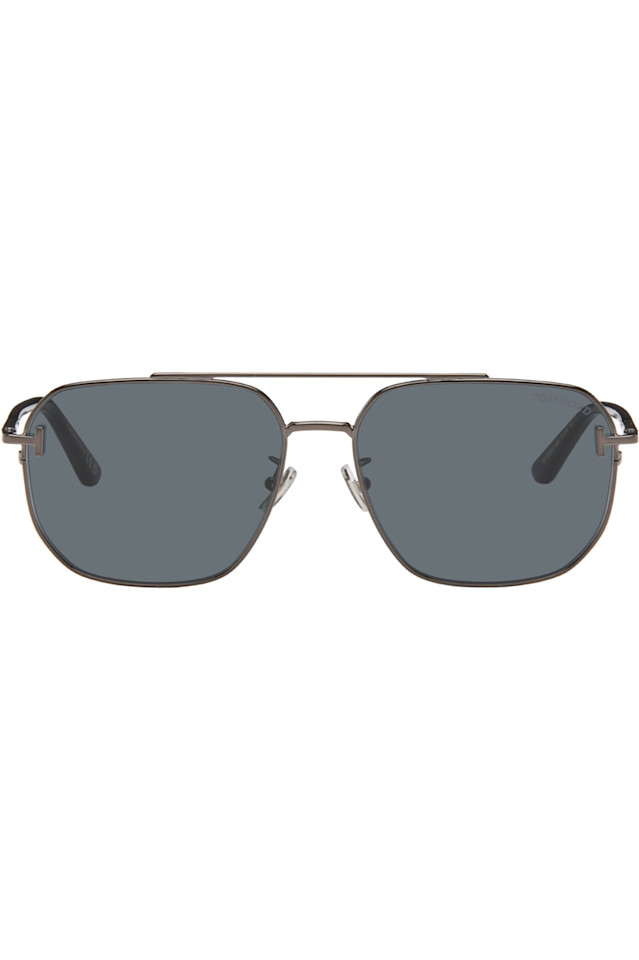Авиаторские солнцезащитные очки Tom Ford, серый
Авиаторские солнцезащитные очки Tom Ford, серый