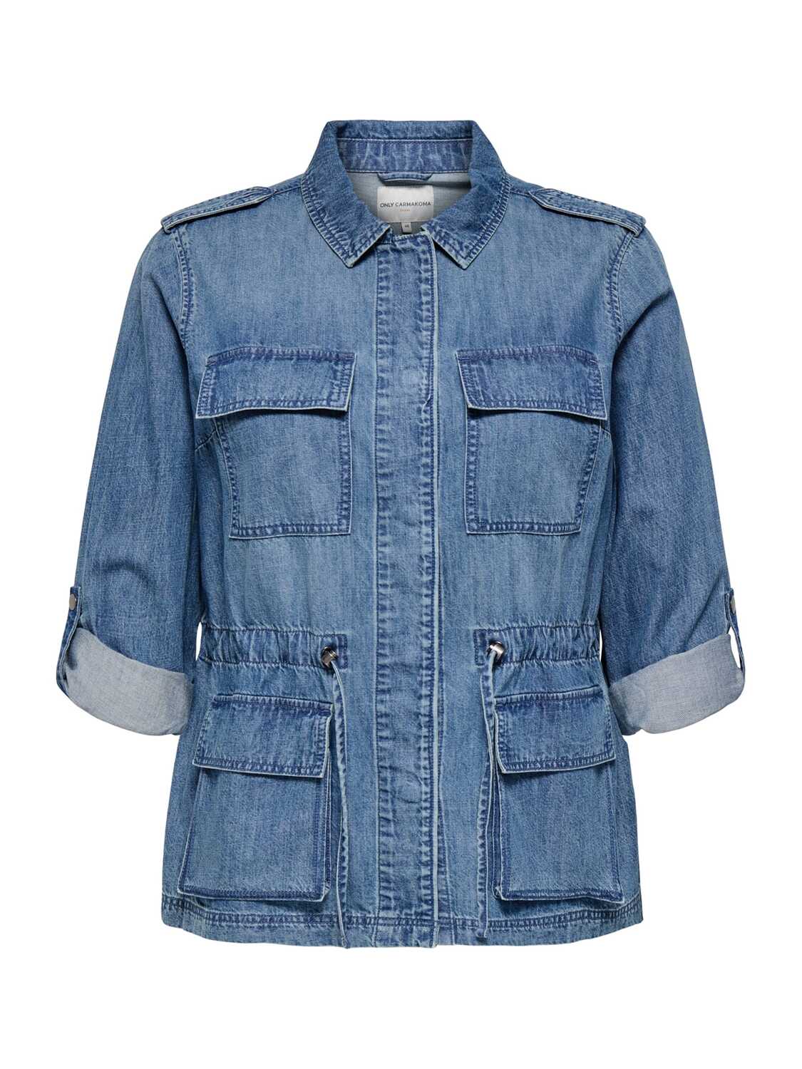 ONLY Carmakoma Куртка межсезонная 'CARKENYA' в синем дениме
ONLY Carmakoma Куртка межсезонная 'CARKENYA' в синем дениме