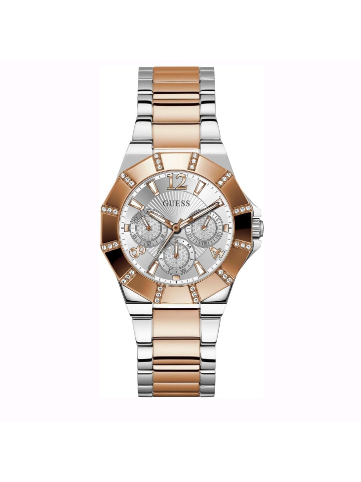 Guess Аналоговые женские часы в золоте
Guess Аналоговые женские часы в золоте