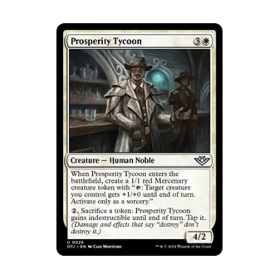 CCG Магнат процветания (U), MTG - Outlaws of Thunder Junction
CCG Магнат процветания (U), MTG - Outlaws of Thunder Junction