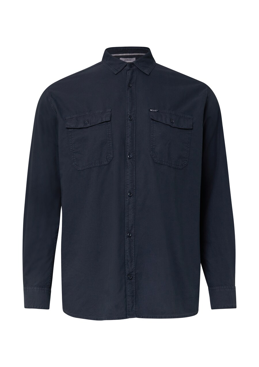 Рубашка на пуговицах классического кроя s.Oliver, Navy
Рубашка на пуговицах классического кроя s.Oliver, Navy