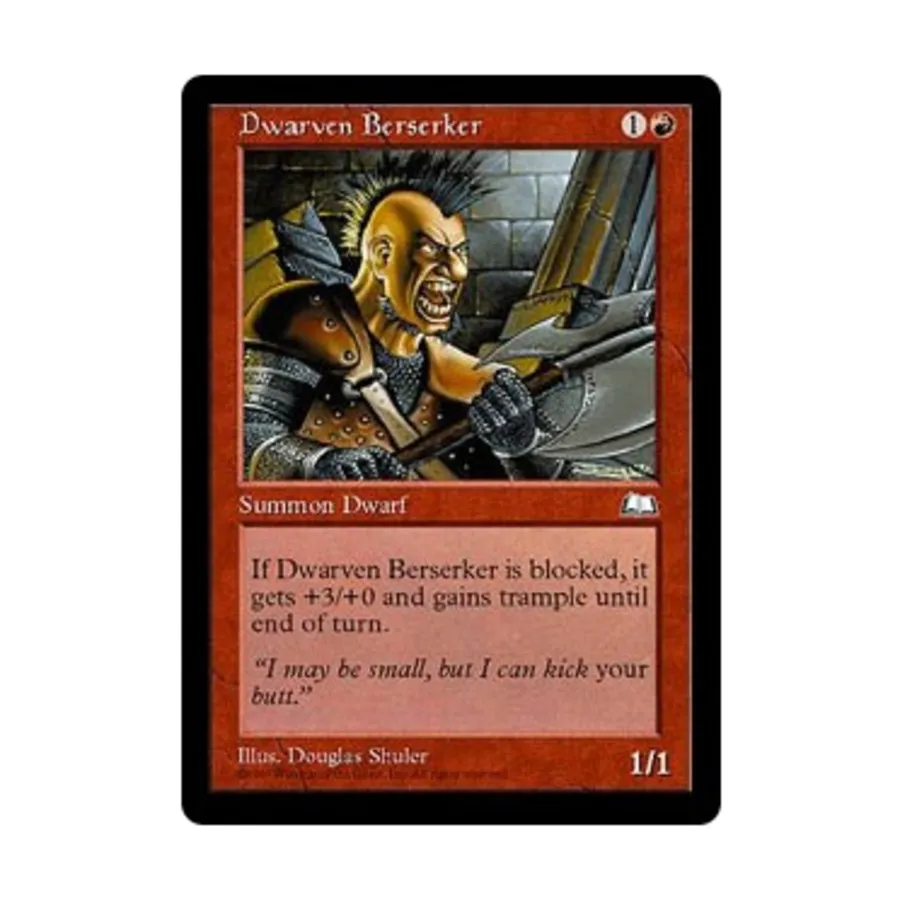 CCG Гном-берсерк (клавиша C), MTG - Weatherlight
CCG Гном-берсерк (клавиша C), MTG - Weatherlight