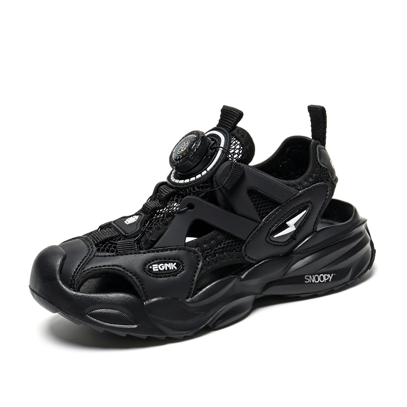 Сандалии детские с низким верхом, амортизирующие, устойчивые к истиранию, дышащие и противоскользящие SNOOPY, черный
Сандалии детские с низким верхом, амортизирующие, устойчивые к истиранию, дышащие и противоскользящие SNOOPY, черный