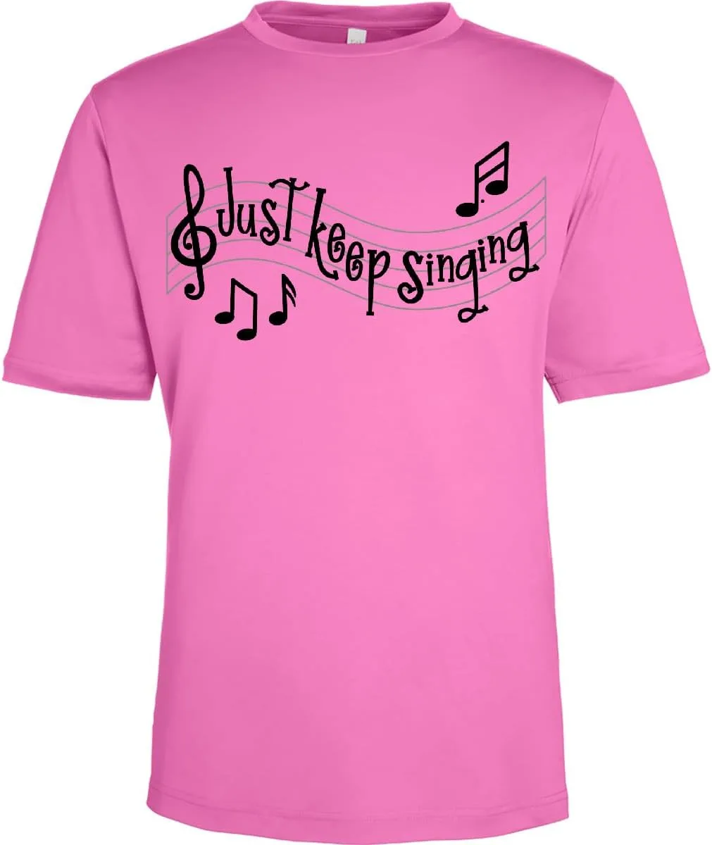 Футболка Just Keep Singing Adult Performance inktastic
Футболка Just Keep Singing Adult Performance inktastic