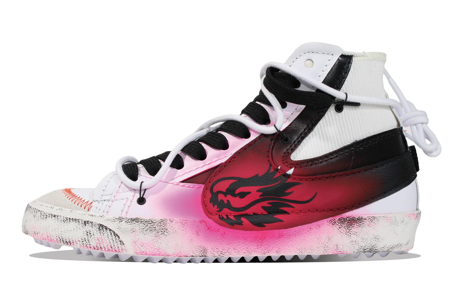 Кроссовки Nike Blazer Skateboarding Shoes Unisex High-top White/black/rose, красный
Кроссовки Nike Blazer Skateboarding Shoes Unisex High-top White/black/rose, красный