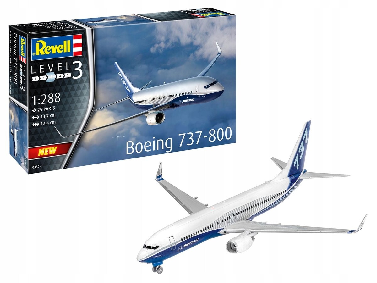 Боинг 737-800, Ревелл 03809 Revell
Боинг 737-800, Ревелл 03809 Revell