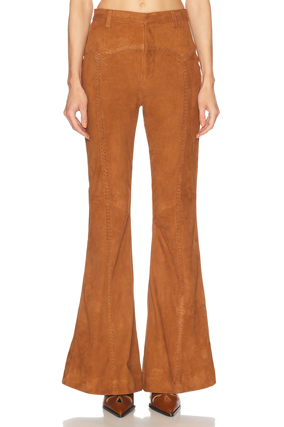 Manuela Брюки Retrofete, Cognac 
Manuela Брюки Retrofete, Cognac