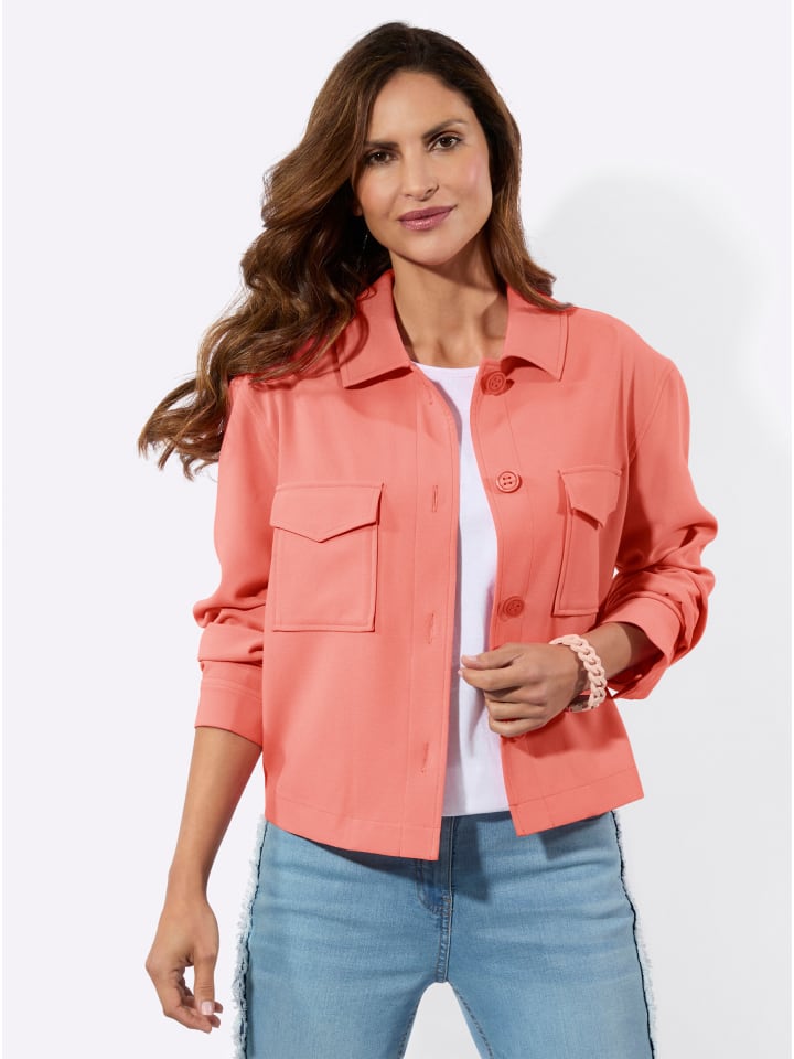 WITT WEIDEN Короткий пиджак кораллового цвета
WITT WEIDEN Короткий пиджак кораллового цвета