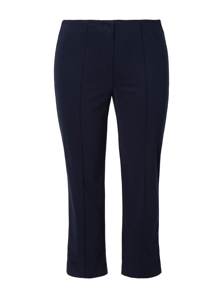 Тканевые брюки Ulla Popken, цвет dunkles marine
Тканевые брюки Ulla Popken, цвет dunkles marine