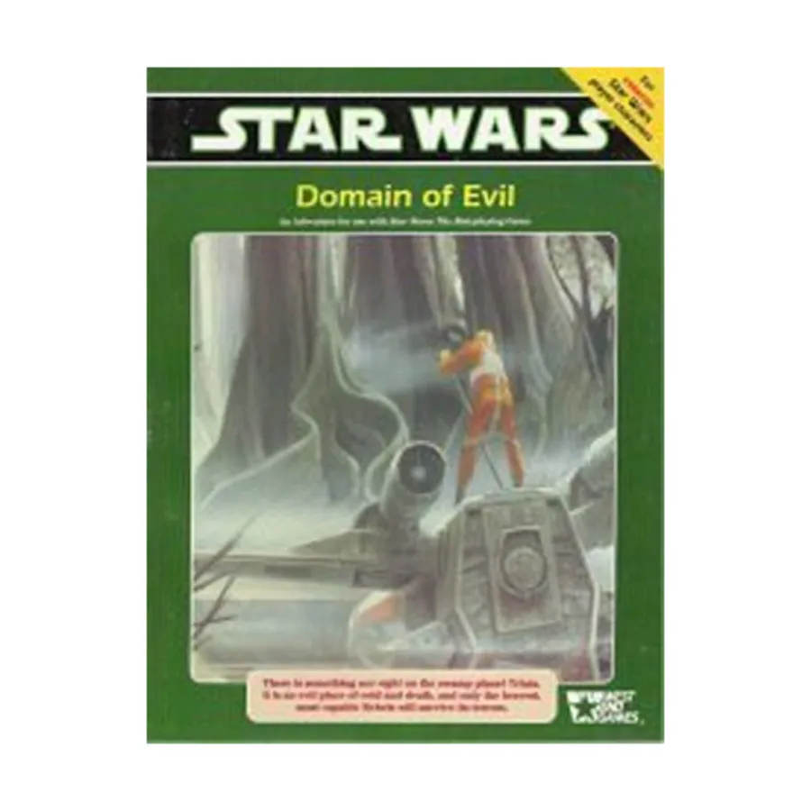 Модуль Domain of Evil, Star Wars Roleplaying Game - Adventures & Modules (West End Games)
Модуль Domain of Evil, Star Wars Roleplaying Game - Adventures & Modules (West End Games)