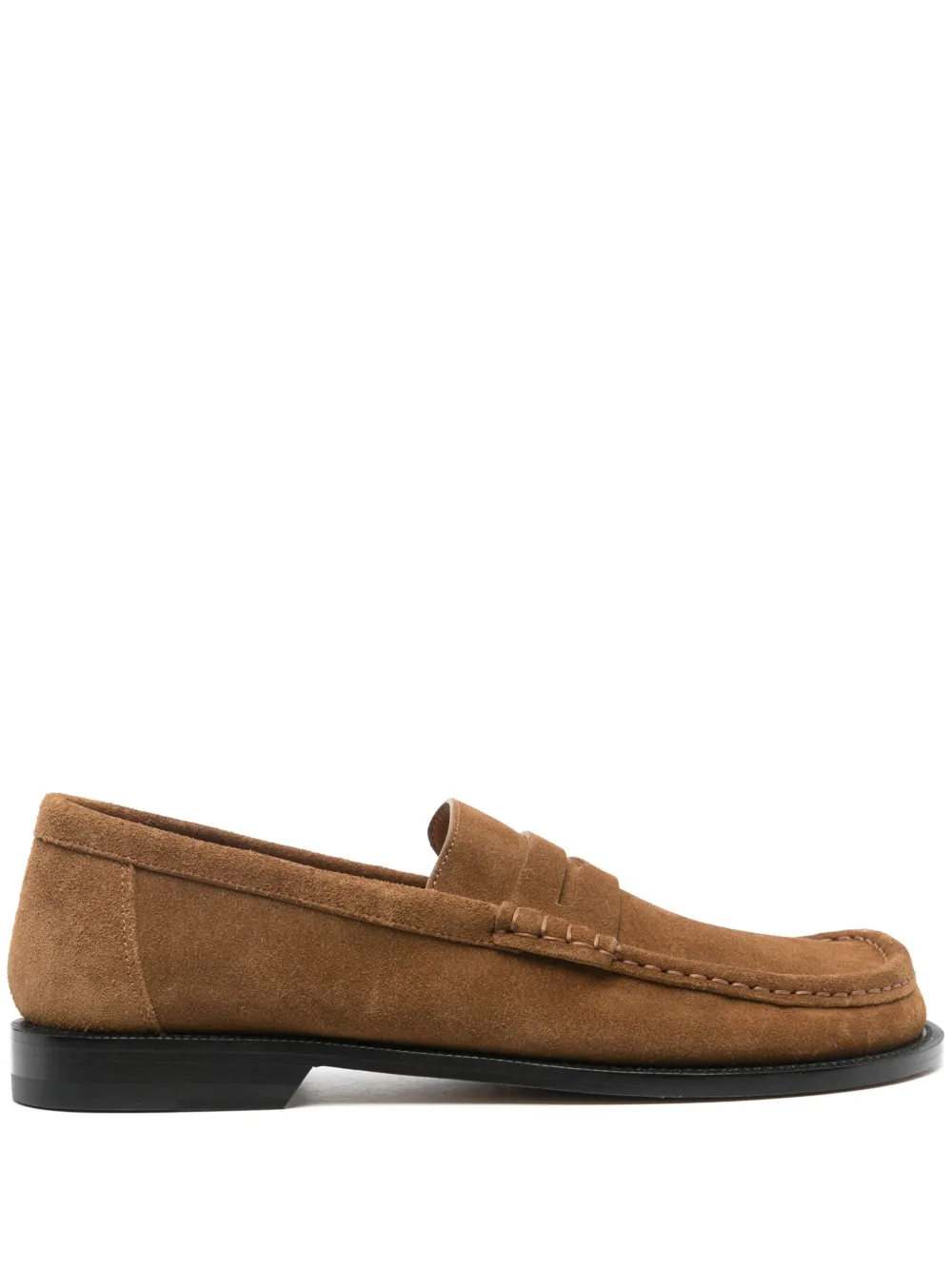Замшевые пенни-лоферы Campo LOEWE, коричневый
Замшевые пенни-лоферы Campo LOEWE, коричневый