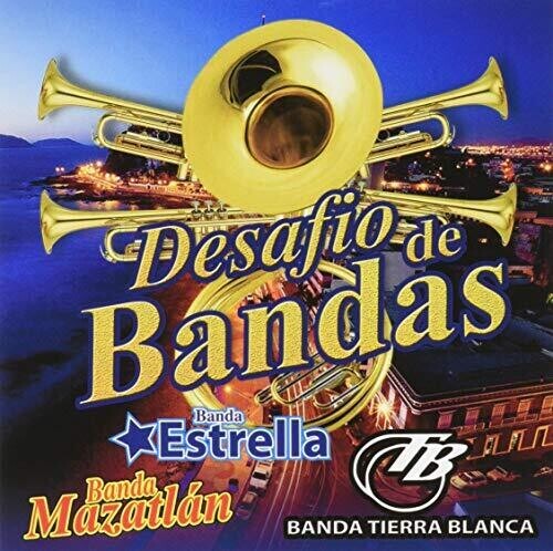 CD диск Banda Mazatlan / Banda Estrella / Tierra Blanca: Desafio De Bandas
CD диск Banda Mazatlan / Banda Estrella / Tierra Blanca: Desafio De Bandas