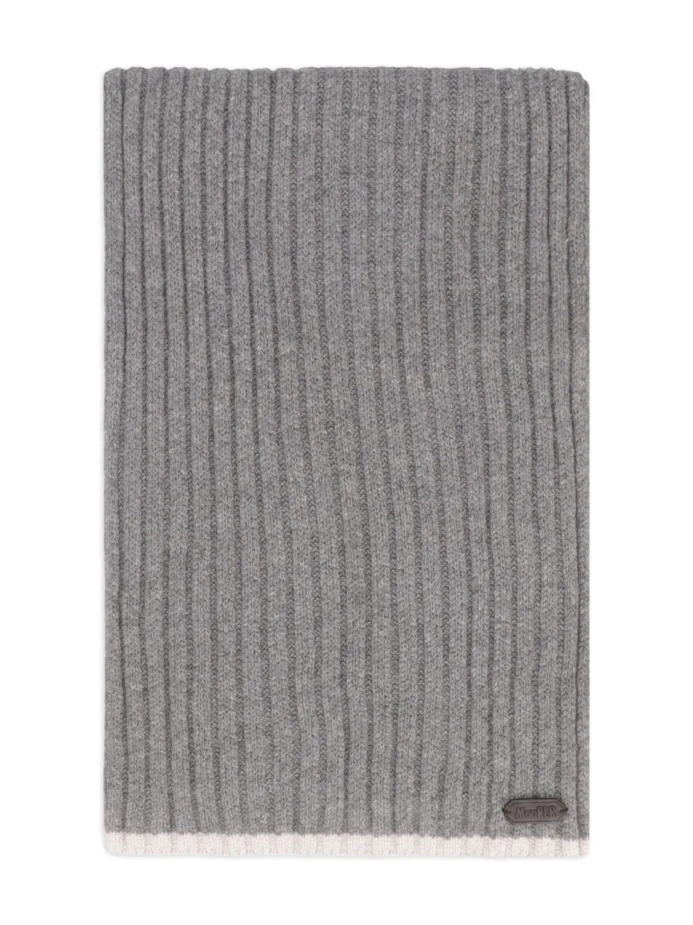 Прямоугольный шарф в рубчик Moorer, серый
Прямоугольный шарф в рубчик Moorer, серый