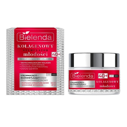Крем против морщин Collagen Youth Stimulator 40+ 50 мл Bielenda
Крем против морщин Collagen Youth Stimulator 40+ 50 мл Bielenda