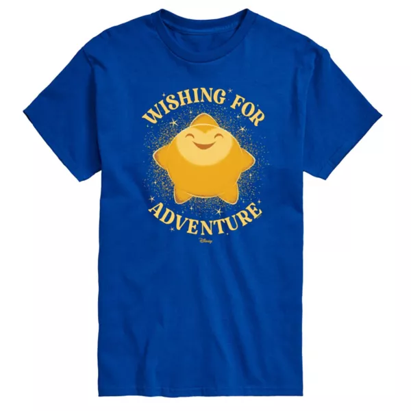 Футболка с графическим принтом «Желание большого и высокого приключения» Disney, синий
Футболка с графическим принтом «Желание большого и высокого приключения» Disney, синий