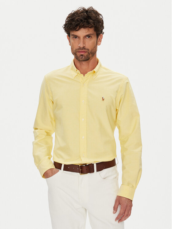 Рубашка custom fit 710795462004 Polo Ralph Lauren, жёлтый
Рубашка custom fit 710795462004 Polo Ralph Lauren, жёлтый