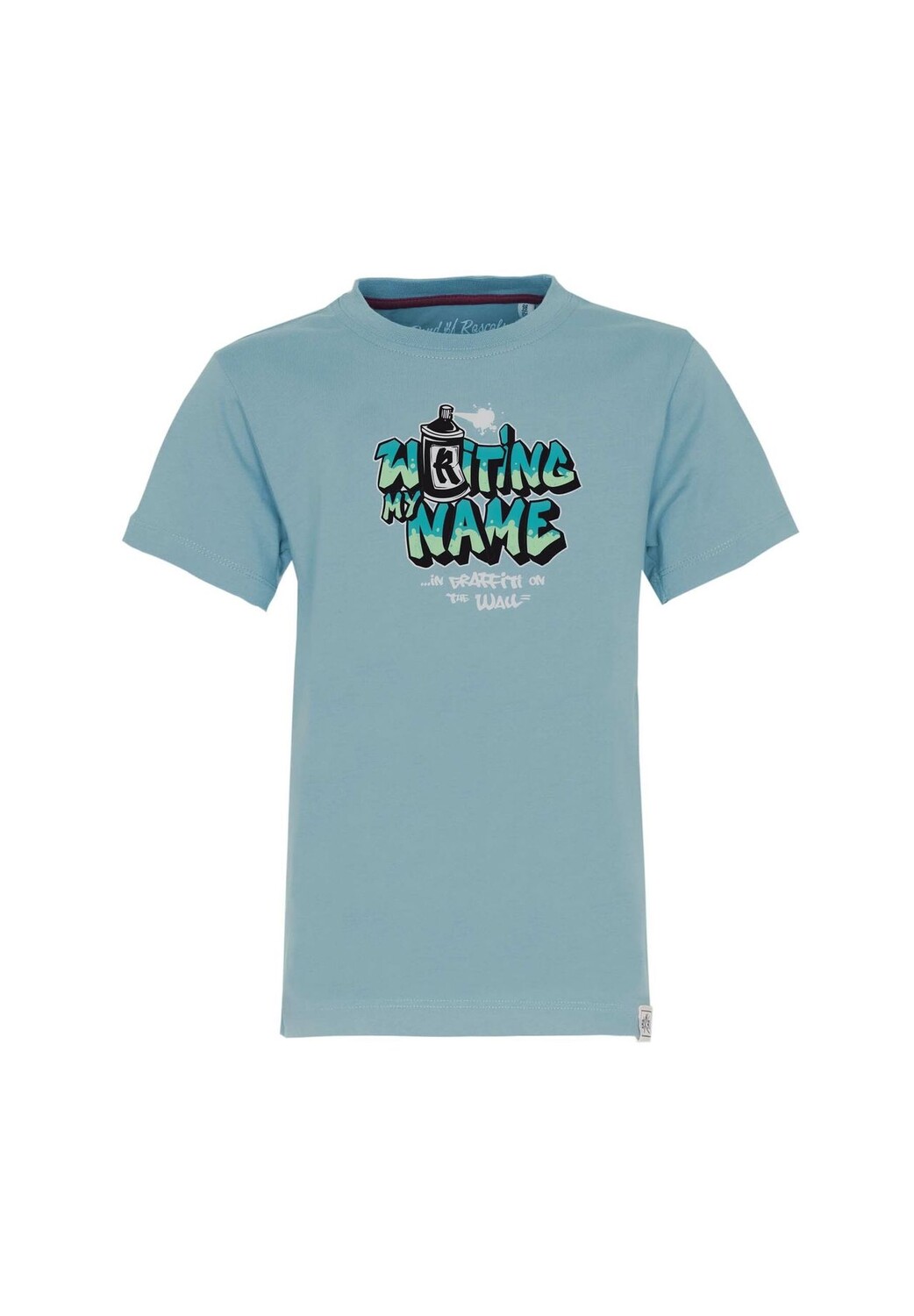 Надпись на футболке Band of Rascals, цвет Arctic Blue
Надпись на футболке Band of Rascals, цвет Arctic Blue