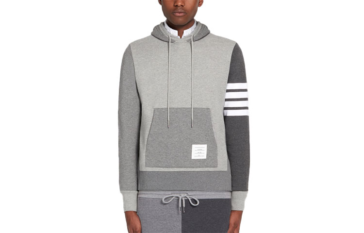 Логотип худи с детализированными шнурками THOM BROWNE, серый
Логотип худи с детализированными шнурками THOM BROWNE, серый