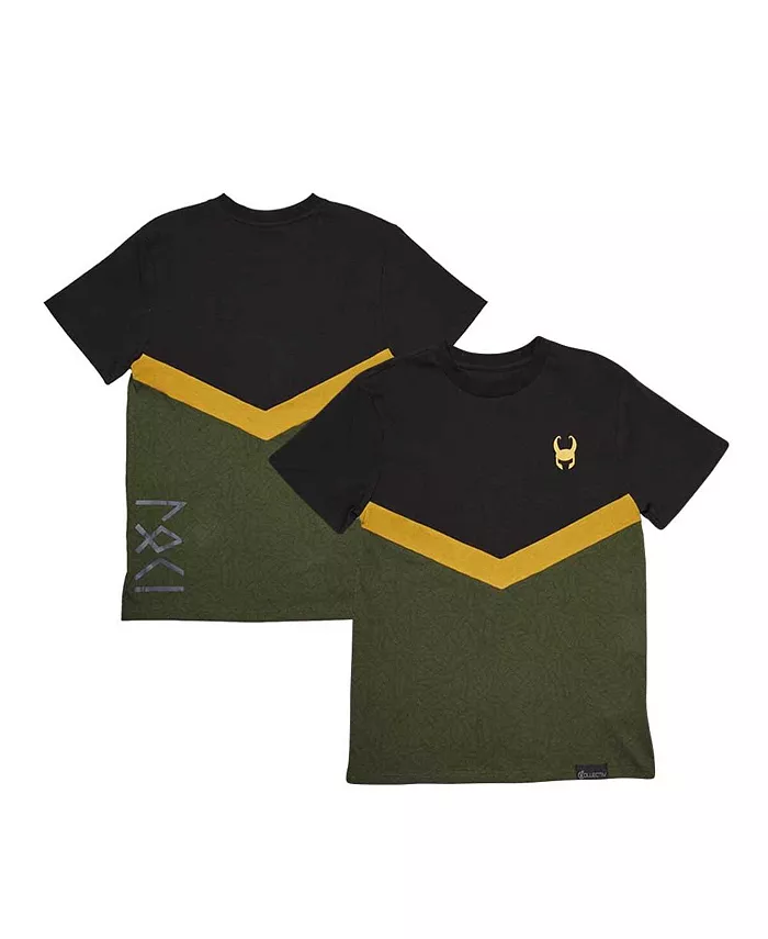 Мужская и женская футболка The Original Loki черного/зеленого цвета Loungefly
Мужская и женская футболка The Original Loki черного/зеленого цвета Loungefly