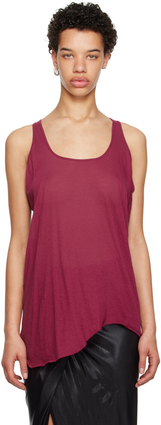 Розовый свободный топ-майка Rick Owens
Розовый свободный топ-майка Rick Owens