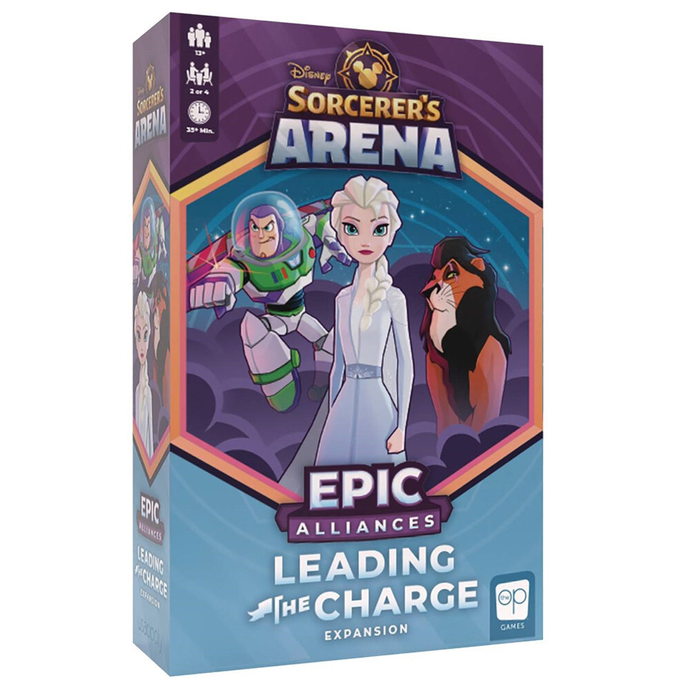 Настольная игра USAopoly Disney Sorcerer's Arena: Epic Alliances - Leading the Charge Expansion
Настольная игра USAopoly Disney Sorcerer's Arena: Epic Alliances - Leading the Charge Expansion