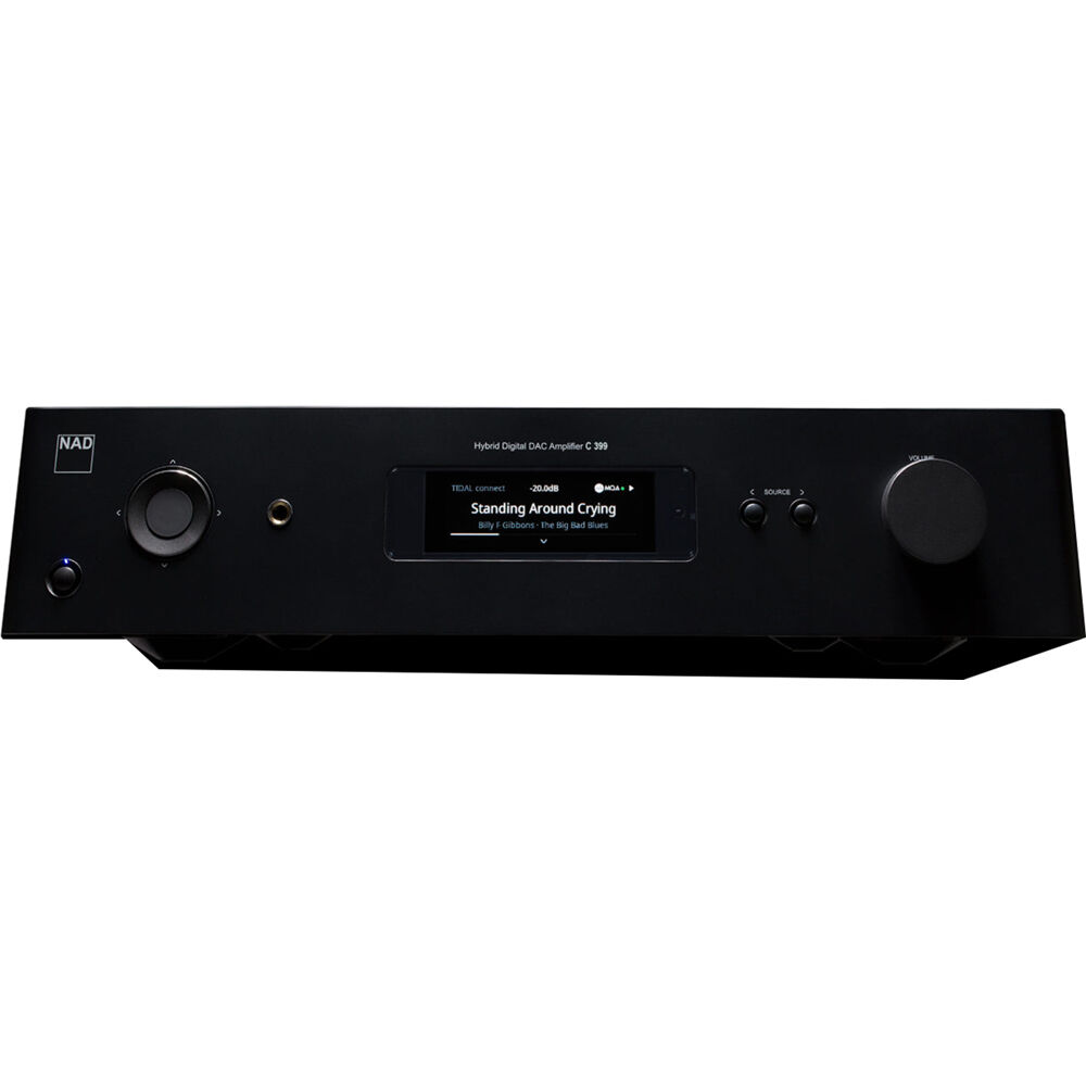 Интегрированный усилитель NAD Electronics C 399 HybridDigital DAC с картой MDC2 BluOS-D 
Интегрированный усилитель NAD Electronics C 399 HybridDigital DAC с картой MDC2 BluOS-D