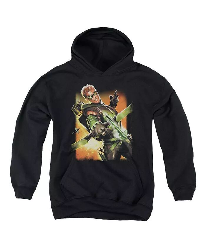 Мальчики Молодежь Green Arrow 1 Pull Over Hoodie / Толстовка с капюшоном Justice League of America, черный
Мальчики Молодежь Green Arrow 1 Pull Over Hoodie / Толстовка с капюшоном Justice League of America, черный