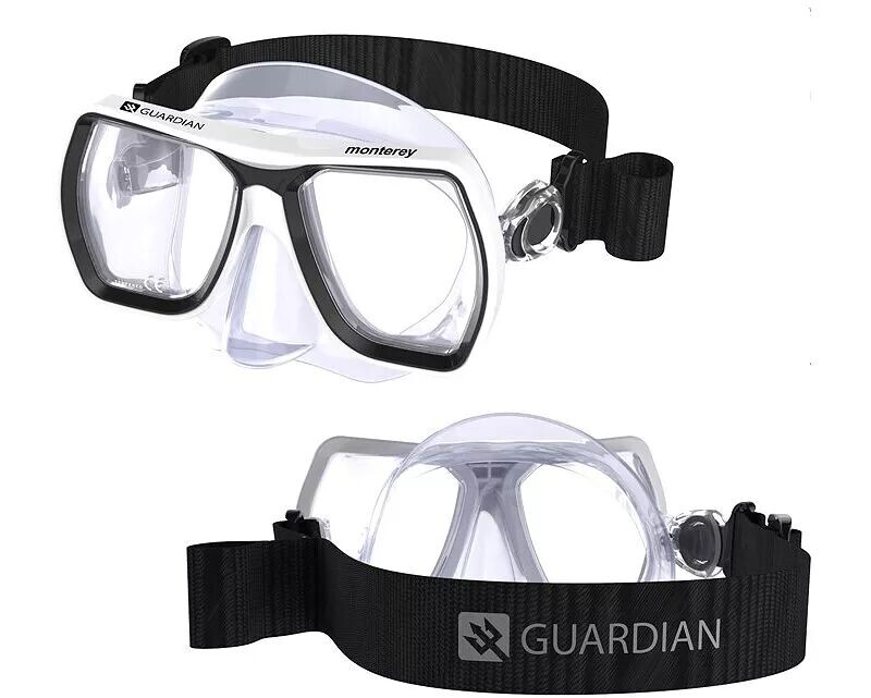 Маска для подводного плавания для взрослых Guardian Monterey, белый
Маска для подводного плавания для взрослых Guardian Monterey, белый
